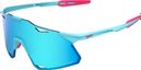 Lunettes 100% Hypercraft Fernando Tatis Jr. Soft Tact Blue Blue Topaz Mirror