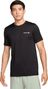 Maillot de manga corta negro Nike Hombre