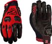 Five DH Long Gloves Red Black