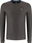 T-shirt Manches Longues Running Rogelli Essential Homme Marron