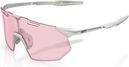 Lunettes 100% Hypercraft SQ Marshmallow / Dusty Rose