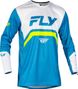 Fly Racing Rayce Blue/White/Green Children's long sleeve jersey