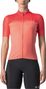 Maillot Manches Courtes Femme Castelli Velocissima Rouge / Rose