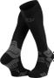 Chaussettes de Trekking BV SPORT Trek GR Compression Noir/Gris