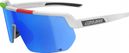 Lunettes Salice 023 blanc ITA RWX bleu Photochromique