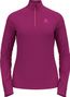 Pile termico Odlo Besso Pink 1/2 zip da donna