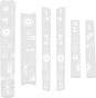 Slicy Black Hole Glossy White Frame Protection Kit