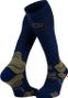 BV SPORT Trek GR Compression Navy/Khaki Trekking Socks