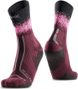X-Socks Trailrun TerraSkin Perform Crew sokken, rood/roze