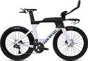 Van Rysel XCR Tri Triathlon Bicicletta Shimano Ultegra Di2 12S 700 mm Bianco Olografico 2025