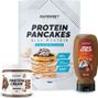 PACK PETIT-DEJ – PANCAKES - PROTEIN CREAM Chocotella + ZERO SYRUP Caramel
