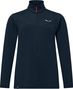 Salewa Puez Cammino Polarlite 1/2-Zip-Fleecejacke für Damen, blau