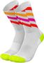 Calcetines eléctricos Incylence Waves Blanco/Naranja