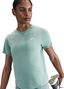 Maglia Nike Trail a manica corta blu da donna