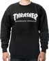 THRASHER SKATE MAG Crewneck Zwart