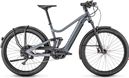 Moustache Friday 27 FS 5 Hybrid Full Suspension Touring Bike Shimano SLX 11S 500 Wh 27.5'' Grey 2020