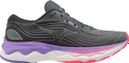 Chaussures de Running Mizuno Femme Wave Skyrise 4 Gris Violet
