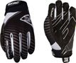 Five Race Long Gloves Black White