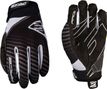 Pair of Five Race Long Gloves Black White