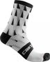 Castelli Pendio 12 Socken Weiß / Schwarz