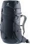 Mochila de senderismo Deuter Futura Pro 36 L, negra, para hombre