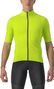 Maillot Manches Courtes Castelli Perfetto RoS 2 Wind Jaune Fluo