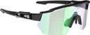 Lunettes AZR Kromic Race RX Noir / Ecran Photochromique Vert Irisé