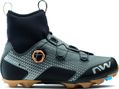 Pair of Northwave Celsius XC Arctic GTX Gray Reflect MTB Shoes