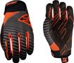 Coppia di guanti lunghi Five Race grigio arancio fluo nero