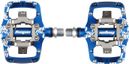 Pair of Hope Union TC Clip Automatic Pedals Blue