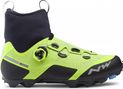 Pair of Northwave Celsius Xc Arctic Gtx Reflect Fluo Yellow MTB Shoes