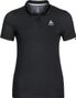 Odlo F-Dry Short Sleeve Polo Shirt Black