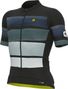 Maillot Manches Courtes Alé Track Gris/Noir