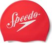 Speedo Logo Silicone Badmuts Rood