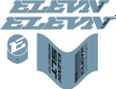 Adesivi per manubrio Elevn 22 Blue
