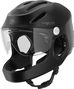 Virgo Integral Noir - Casque Intégral Urbain avec visière et phare arrière