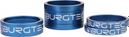 Burgtec Stem  Kit Deep Blue (5mm  x2. 10mm . 20mm )