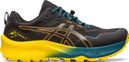 Chaussures de Trail Running Asics Gel Trabuco 11 Noir Bleu Jaune