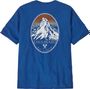 Camiseta Patagonia <p> <strong>Chouinard Crest Pocket Responsibili-T</strong> </p>Azul
