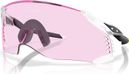 Lunettes Oakley Velo Kato - Matte Clear / Prizm Low Light / Ref : OO9501-0352