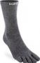 Chaussettes à orteils de randonnée Liner Crew Wool unisexe