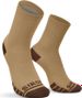 Chaussettes gravel Cyclisme Homme et Femme GS1 Mustard Marron