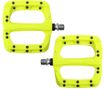 Pair of Flat Pedals HT PA03A Yellow