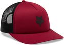 Cappellino Fox Trucker Boundary Bordeaux da donna