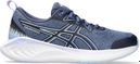 Chaussures de Running Enfant Asics Gel Cumulus 25 GS Bleu Blanc