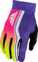 Fly Racing F-16 Raze Handschuhe – Violett/Rot/Gelb