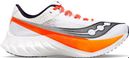 Chaussures Running Saucony Endorphin Pro 4 Blanc/Orange Homme