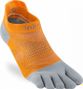Chaussettes à orteils de running Run Lightweight No-Show Coolmax unisexe