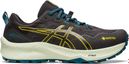 Asics Gel Trabuco 11 GTX Trail Running Shoes Black Yellow