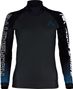 Damen Aquasphere Aquaskin Top V3 Schwarz Blau